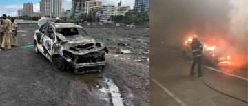 Mumbai Coastal Road Tunnel Fire Erupts!