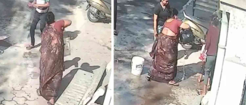 Grandma Pours Boiling Water on Grandson