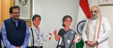 Amit Shah Launches Digital Platforms for Census 2027; Meet Mascots Pragati and Vikas