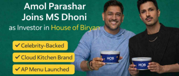 Amol Parashar invests in House of Biryan — The Cloud Kitchen Brand Backed by MS Dhoni