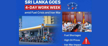 Sri Lanka Adopts a 4-Day Work Week Amid Fuel Crisis Triggered by Iran War