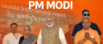 Big Boost for NCR! PM Modi Opens Noida International Airport at Jewar