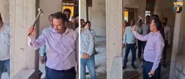 Collector Picks Up Hammer & Exposes Poor Construction in Devs ITI Building