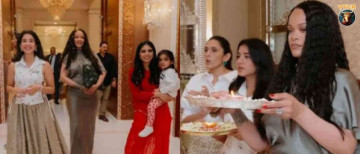 Rihanna Performs Aarti Feeds Cows During India Visit Wins Hearts