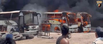 Welding Work Sparks Fire In 5 Parked Buses In Indore
