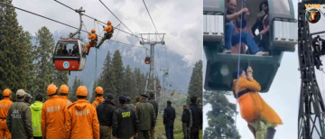 Gulmarg Gondola Crisis: 300 Tourists Rescued After 7-Hour Mid-Air Ordeal