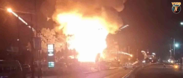 Massive Fire Erupts at Bhopal Firecracker Market