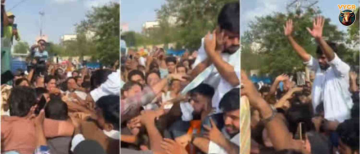 Abhijeet Dibke Slapped in Jaipur During Protest!