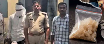 Drug Bust in Khargone: Notorious Criminal Arrested with Brown Sugar Worth ₹1 Lakh