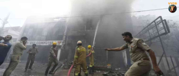 Lucknow Aliganj Fire Tragedy: 15 Dead in Coaching Centre Blaze
