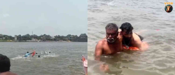 Dramatic Rescue in Barwaha: Divers Save Four Drowning Youths from Indore in Narmada River
