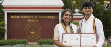 No Age Limit to Dreams: 45-Year-Old Mother and 21-Year-Old Son Graduate Together from IIT Madras