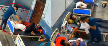 Caught on CCTV: Man Steals Mobile Phones of Sleeping Patients Inside Badaun Hospital Ward in Uttar Pradesh