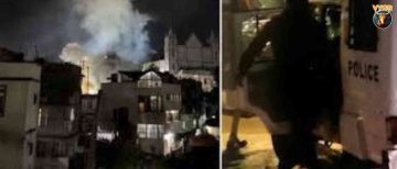 Shillong KSU Rally Turns Violent: Vehicles Torched & Statues Vandalized!