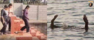 Dangerous River Prank Goes Wrong: Friends Push Girl Into River and Flee
