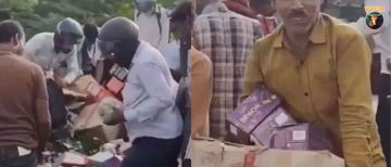 Shocking! Massive Crowd Loots Expired Chocolates From Garbage Dump in Kanpur