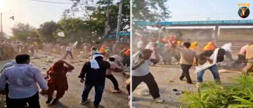 Violent Clash in Hisar! Police and Sanitation Workers Scuffle Over Garbage Crisis