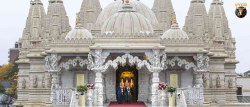 France's First Traditional Hindu Temple: BAPS Swaminarayan Mandir Near Paris