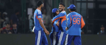 India vs Afghanistan 1st T20I: Abhishek Sharma’s Blazing 82 Off 32 Balls Seals 7-Wicket Victory