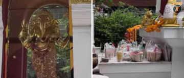 Move Over Modaks: Bangkok Devotees Offer Boba Tea to Lord Ganesha