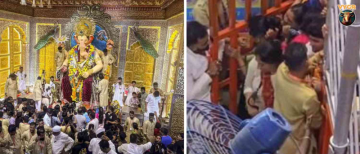 VIP Culture at Lalbaugcha Raja: Celebrities Get Photoshoots While Common Devotees Get Pushed