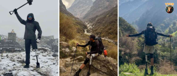 Bhavin Gohil's Inspiring Journey: Conquering 13,500 Ft Annapurna Base Camp With a Prosthetic Leg