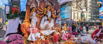 Maa Durga at Times Square: Bengali Diaspora Celebrates Durga Puja in New York