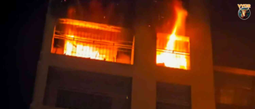 Nalasopara Fire: 2 Dead, 6 Injured After Massive Blaze on 14th Floor of Imperial Heights
