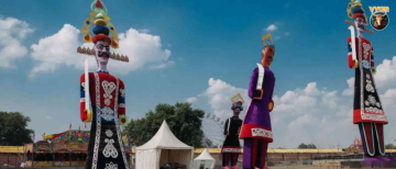 World's Tallest Ravan? 221-Foot Effigy Built in Dwarka, New Delhi for Dussehra