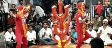 408-Year-Old Tradition Alive: Khargone Celebrates Grand Khappar Utsav on Mahanavami
