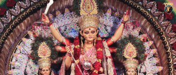 400-Year-Old Tradition of Munger Badi Durga: 32 Kahars Carry 2000kg Idol for Immersion