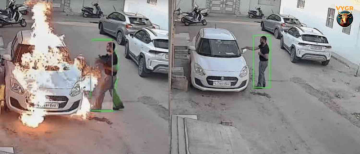 Man Sets Woman Lawyer's Car on Fire Over Beeping Parking Sensor in Morbi, Gujarat