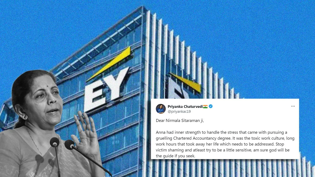 Nirmala Sitharaman's walkback on 'victim shaming' comment on deceased EY employee