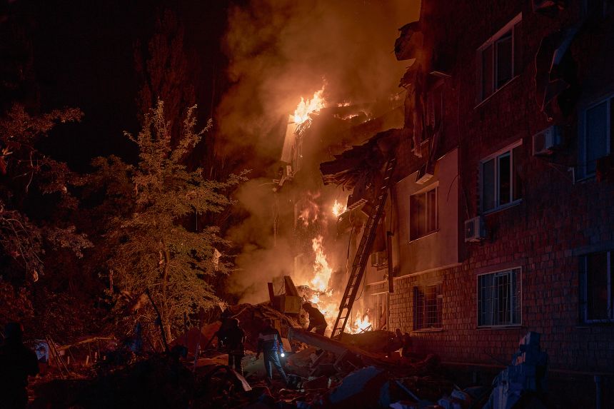 Russia’s Strikes on Kyiv Kill 23