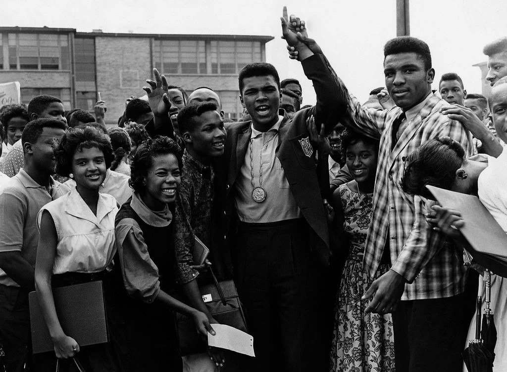 photo: ali during civil rights movement 