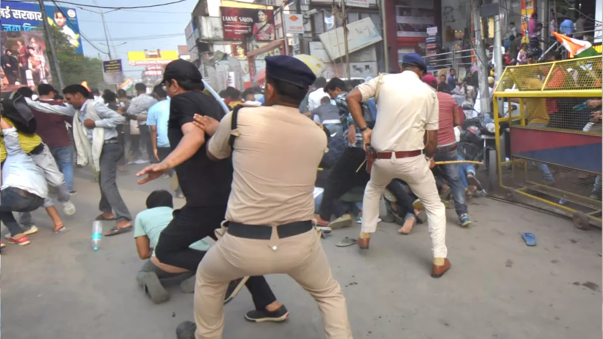 TRE-4 Protest in Patna