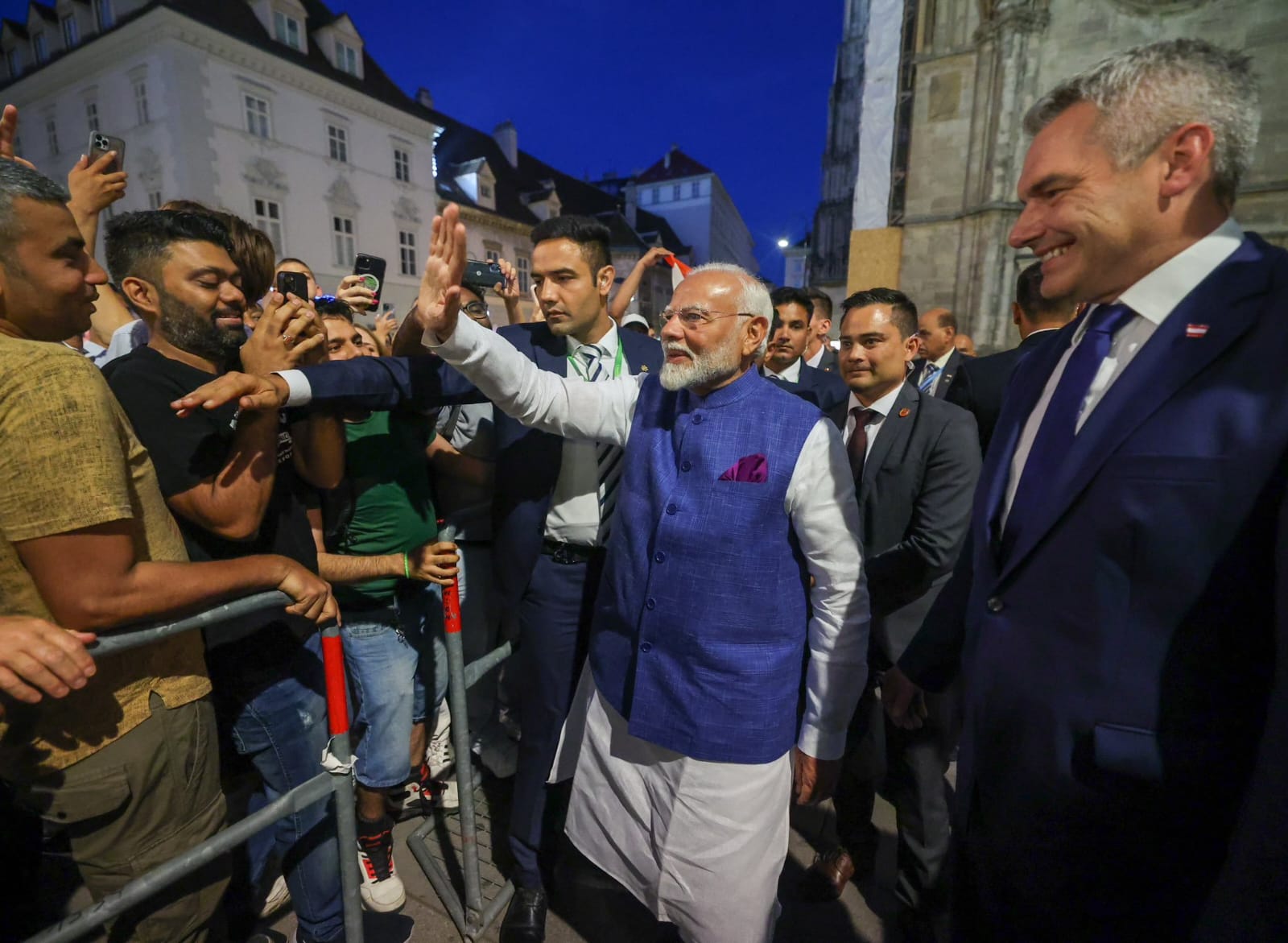 pm modi in austria