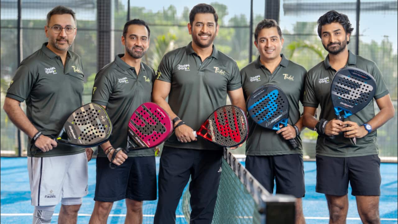 MS Dhoni Merges 7Padel With PadelPark India to Grow Padel