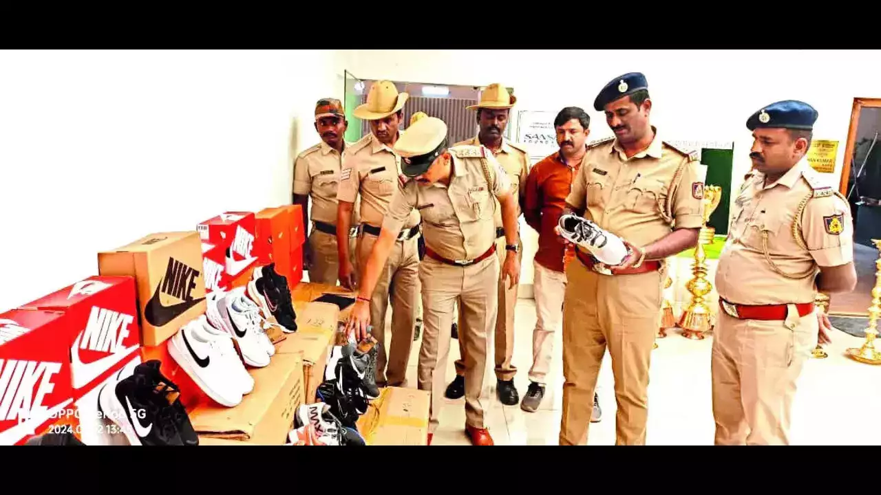 Bengaluru Police arrested 3 for stealing Nike shoes worth Rs 1 Cr