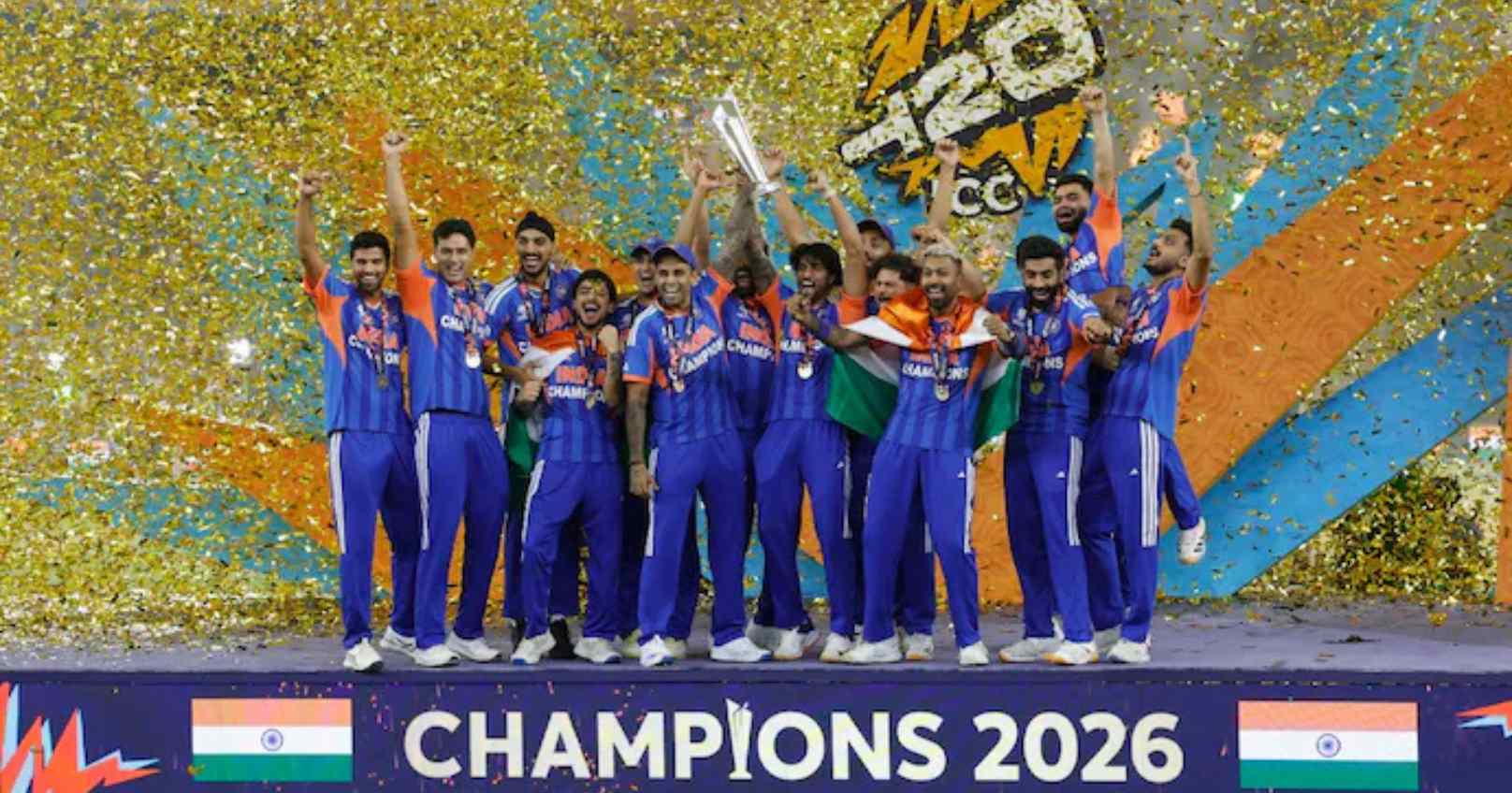 BCCI Announces Record ₹131 Crore Reward for India’s T20 World Cup 2026 Champions