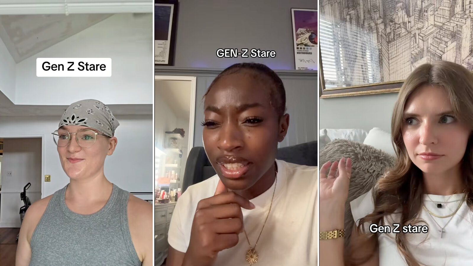 Gen Z Blank Stare