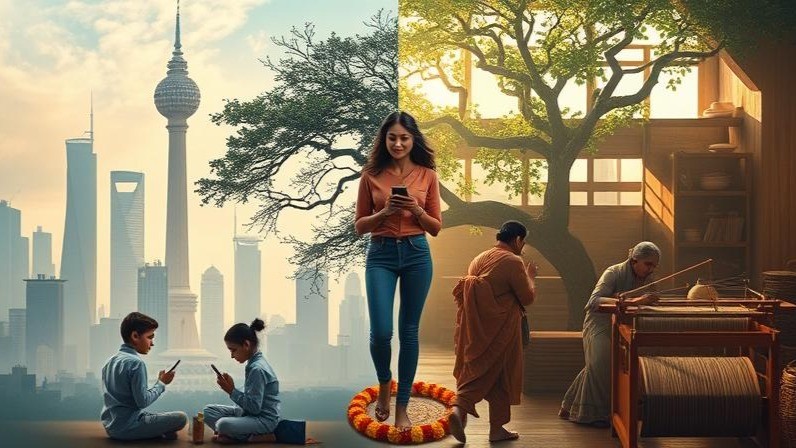 India's diverse civilisation and culture contrasted with Western political ideas, highlighting why the West struggles to understand Indian philosophy, politics and identity.