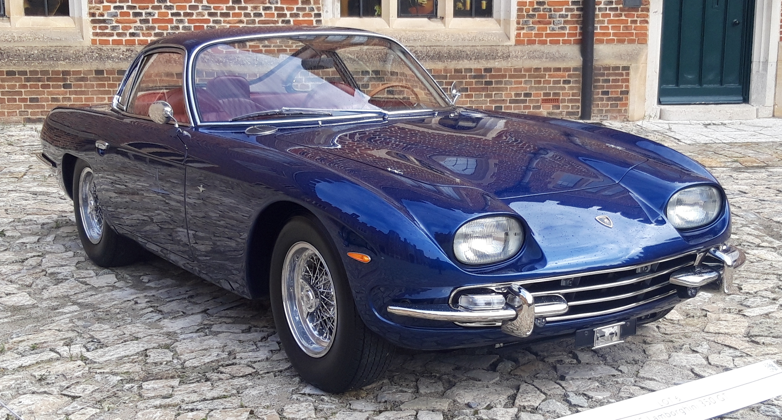 Lamborghini’s first production car, the 350 GT