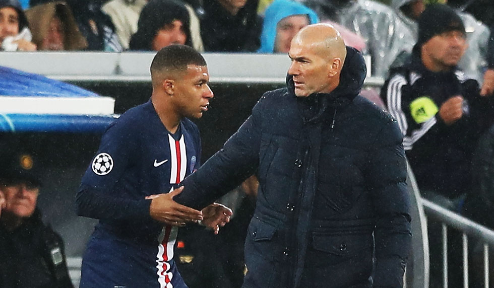 photo:Kylian Mbappe & Zinedine Zidane