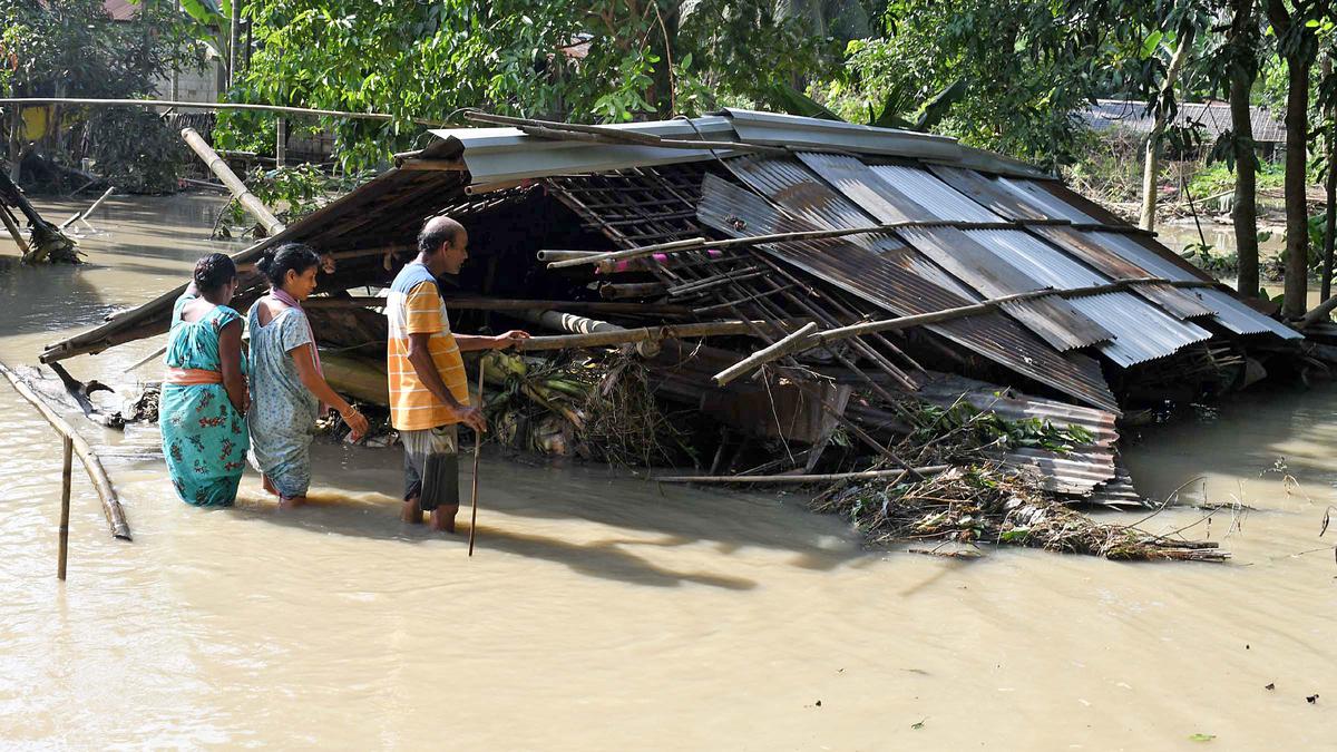 Assam floods: Over 4 lakh people affected, NDRF rescued over 120