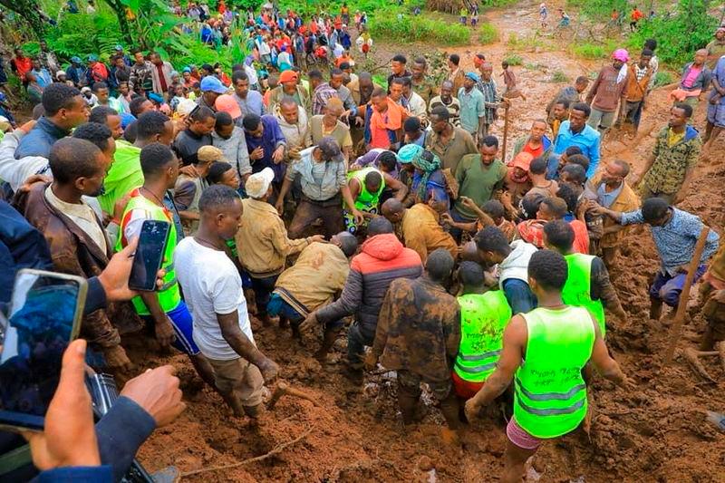 photo: Ethiopia landslide 