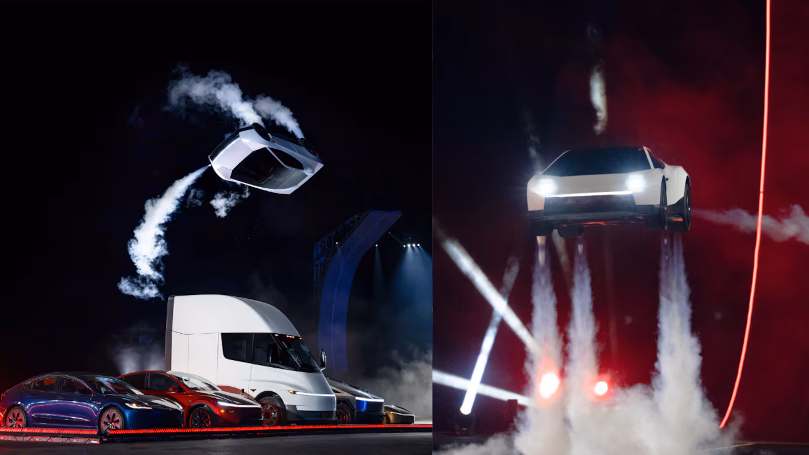 Tesla Roadster Flying Car