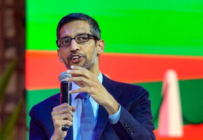 Sunar Pichai faces pay cuts 