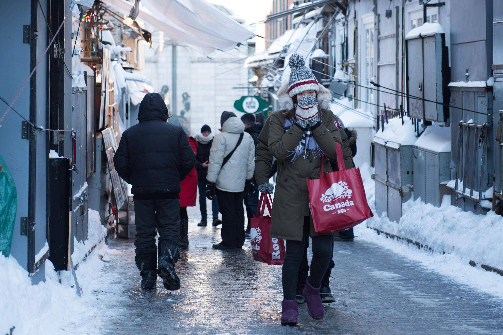 Cold wave hits Canada 