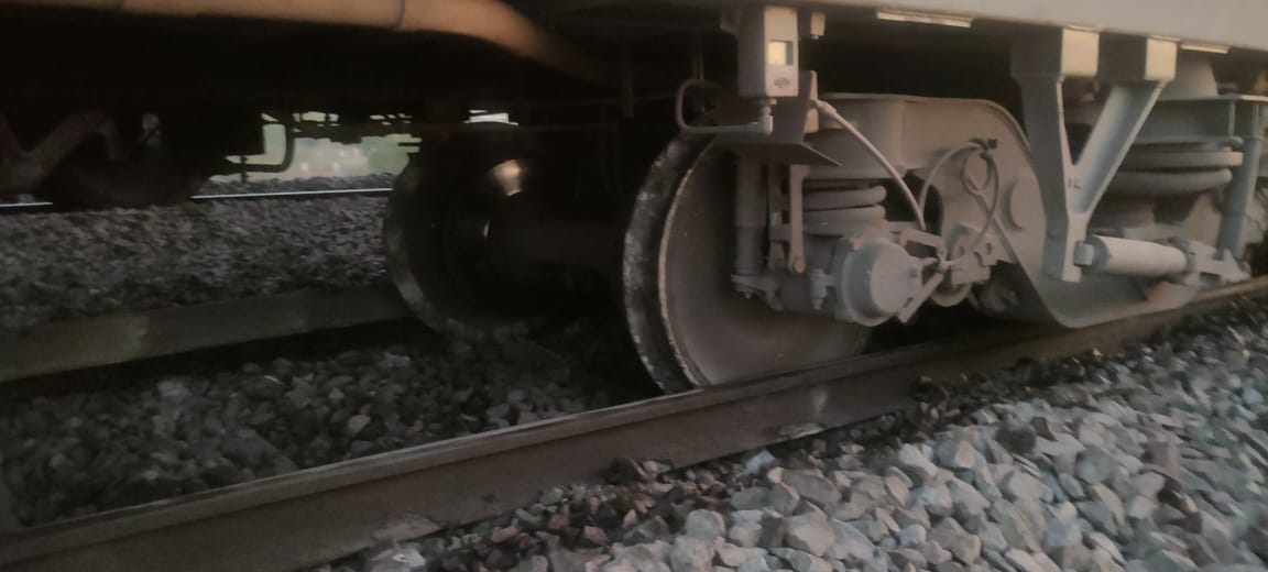 Train track derailed 